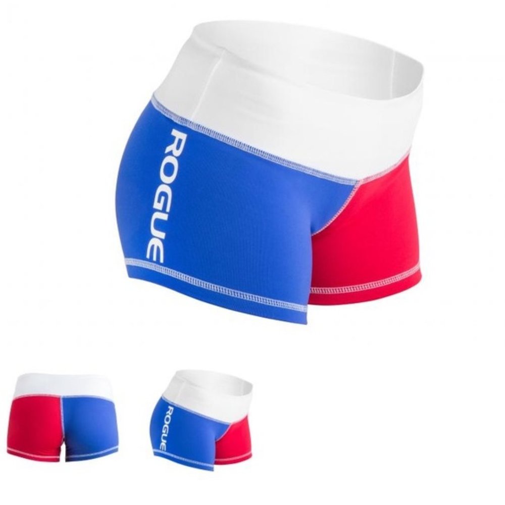 Rogue Short  BLUE RED NEVER WORN EUC S